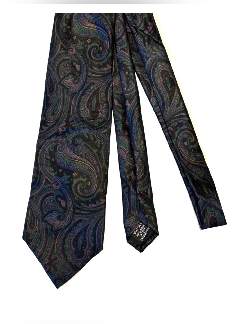 VTG 80s Italian Silk Neil Martin Tie.